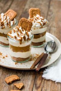 Biscoff Cheesecake Cups Biscoff Cookie Cups Caramelized Cookie Dessert Cups Spiced Biscoff Treats