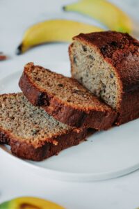 What is vegan banana bread made of?