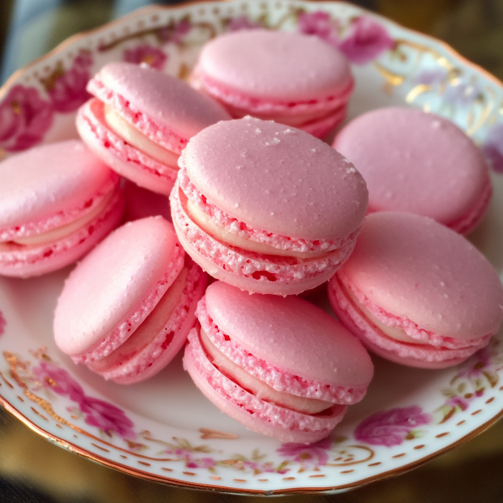 Pink Macarons