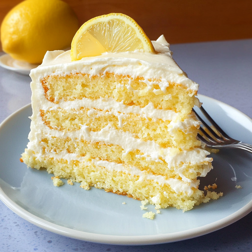 Lemon Cream Cake