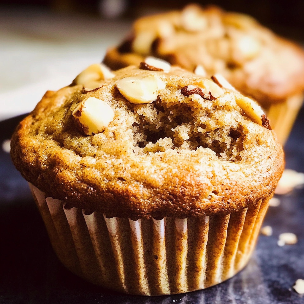 Almond Flour Banana Muffins