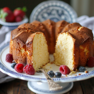 Velvety Cream Cheese Pound Cake

