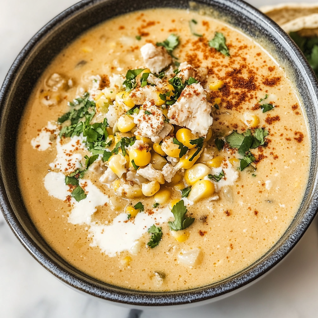 Mexican Street Corn Soup

