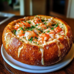 Stuffed Seafood Bread Bowl