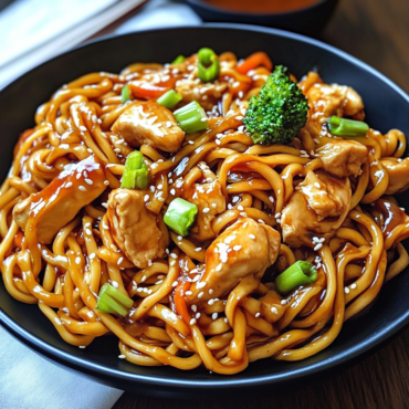 Chicken Teriyaki Noodles