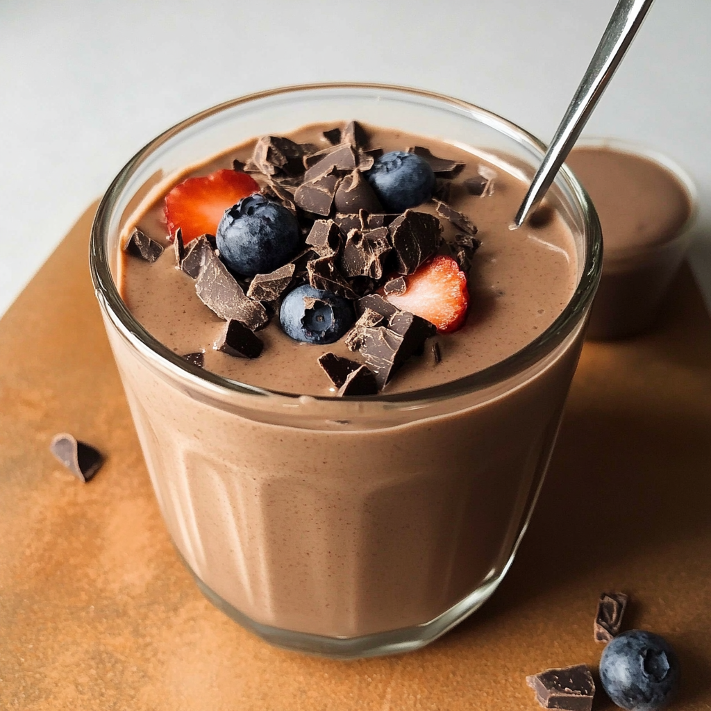 Chocolate Protein Pudding Recipe – High-Protein, Low-Sugar & Creamy!