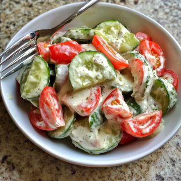 Cucumber Tomato Salad Recipe – Fresh, Healthy & Easy to Make