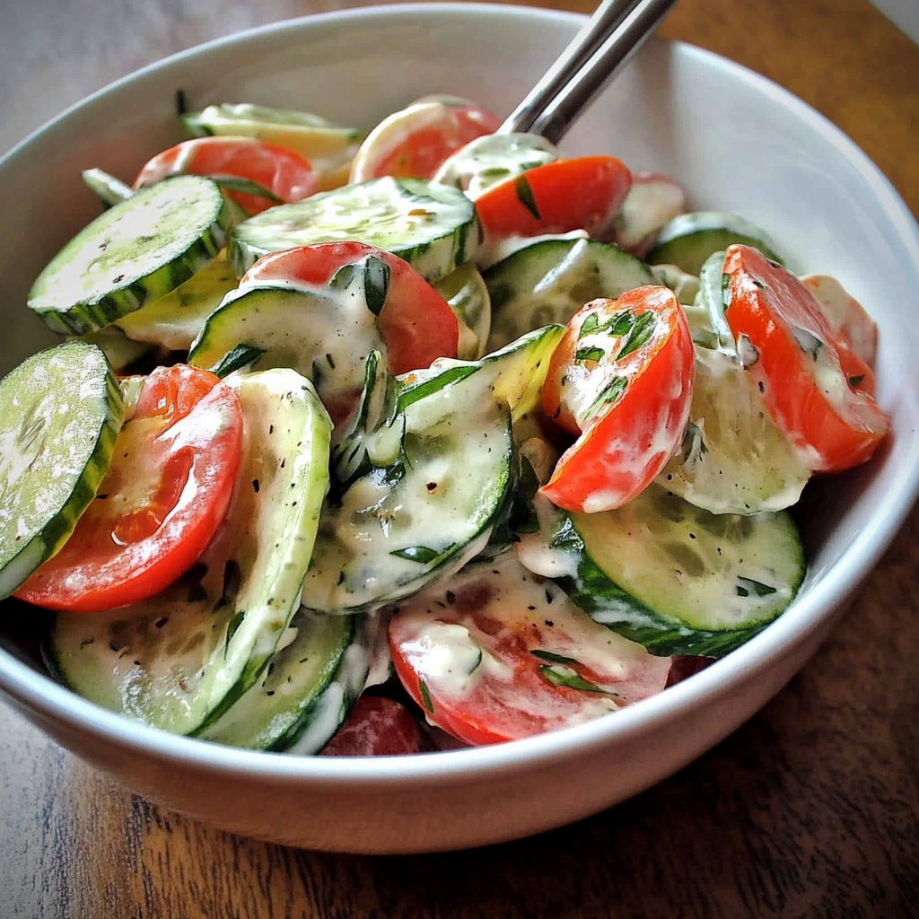 Cucumber Tomato Salad Recipe – Fresh, Healthy & Easy to Make