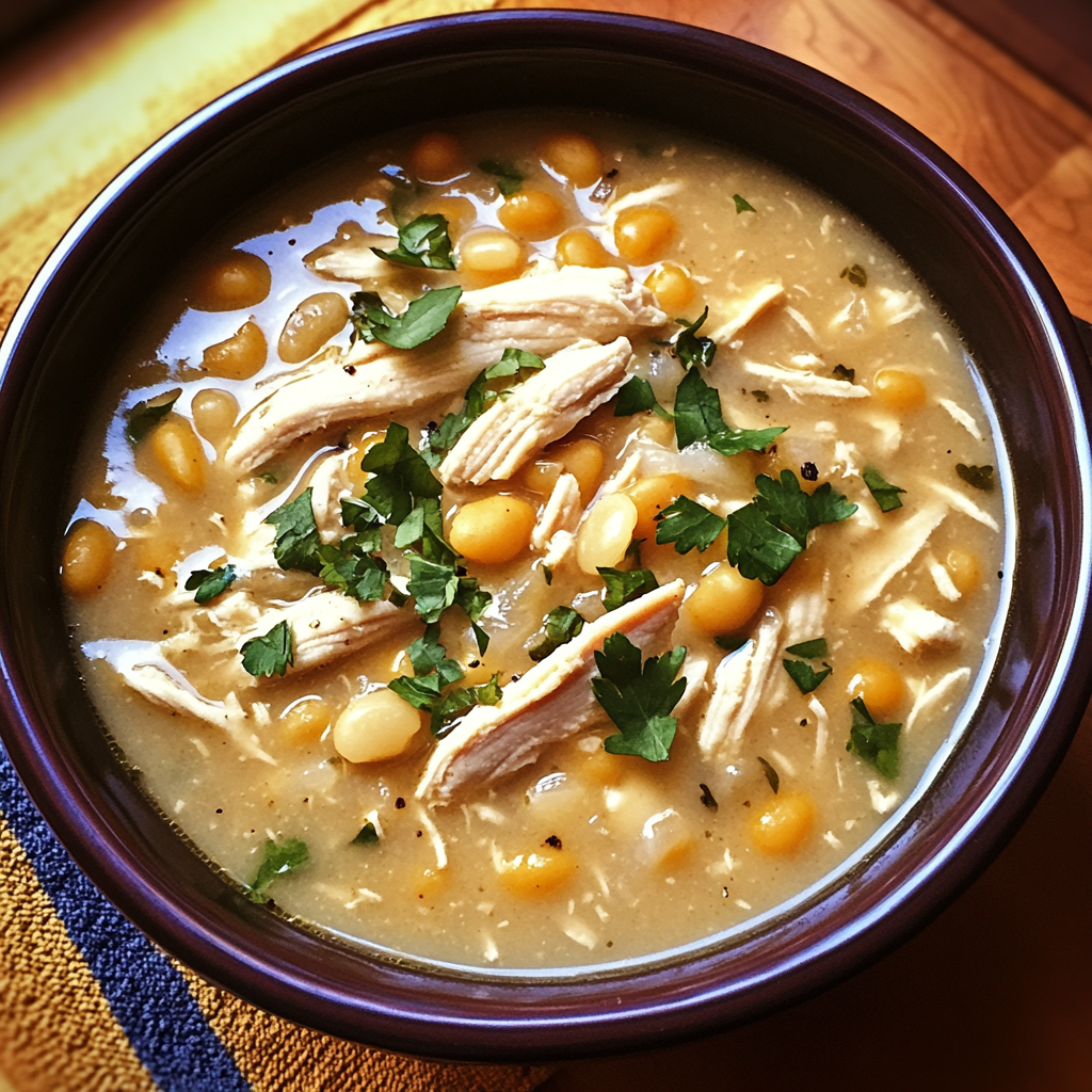 🔥 The Best White Chicken Chili – Creamy, Hearty & Easy!