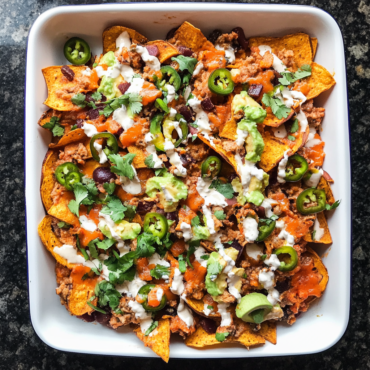 Sweet Potato Nachos – A Healthy, Crispy & Flavorful Snack