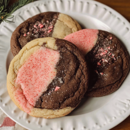 Peppermint Mocha Cookies – Chewy, Chocolatey & Perfect for the Holidays