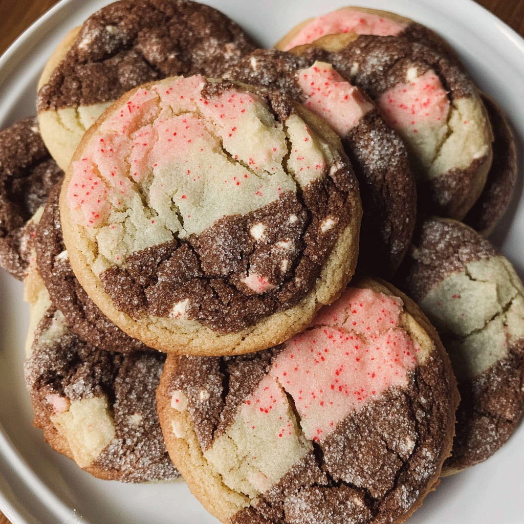 Peppermint Mocha Cookies – Chewy, Chocolatey & Perfect for the Holidays