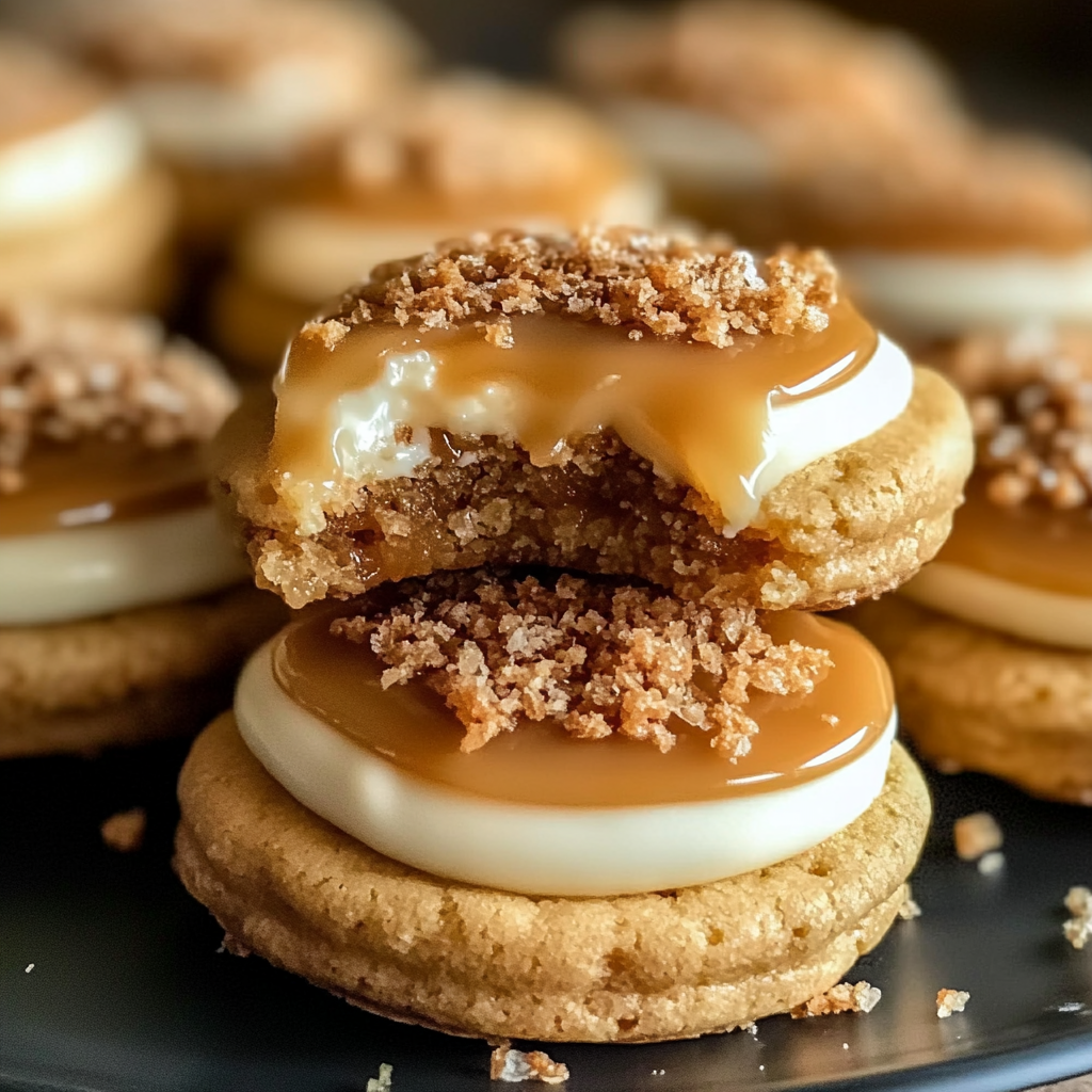 Caramel Cheesecake Cookies