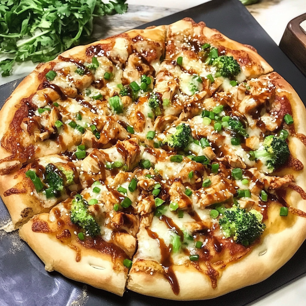 Teriyaki Chicken Pizza Recipe – Sweet, Savory & Easy to Make