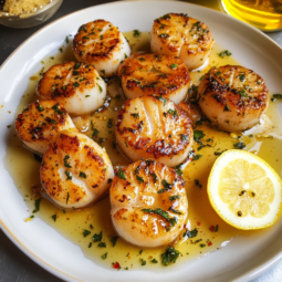 Lemon Butter Scallops Recipe – Perfectly Seared & Easy to Make!