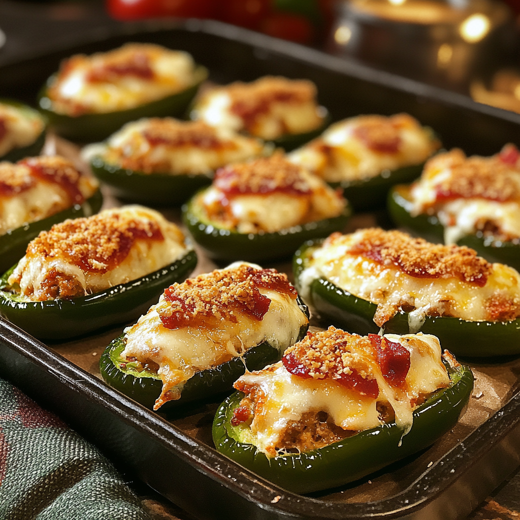 The Ultimate Guide to Stuffed Jalapeño Poppers – Crispy, Cheesy & Spicy!