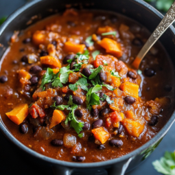 Sweet Potato and Black Bean Chili – Hearty, Healthy & Easy Recipe