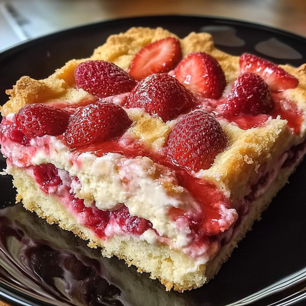 Strawberry Dump Cake Recipe – Easy, 3-Ingredient Dessert