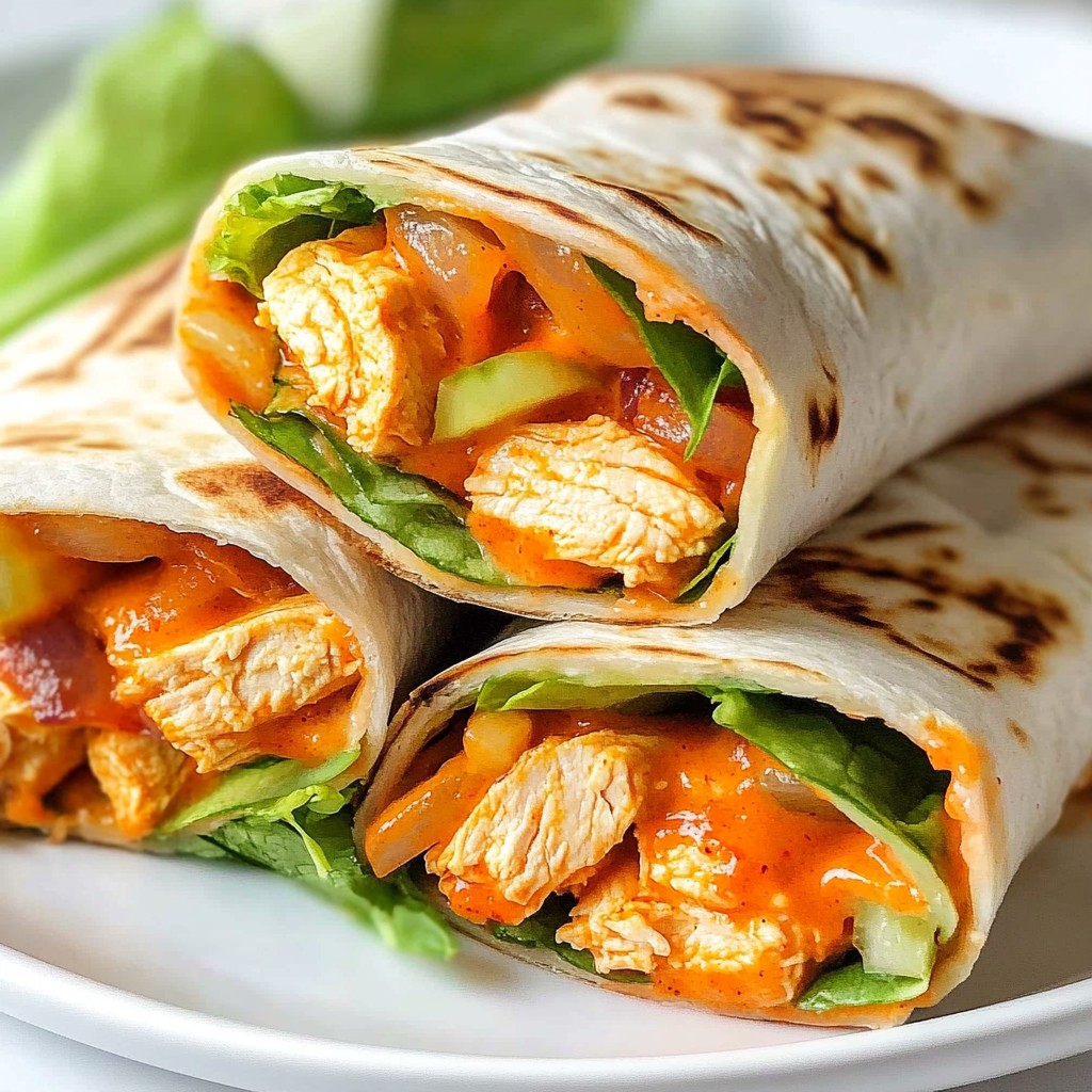 Buffalo Chicken Wraps