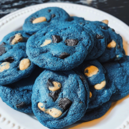 Blue Cookie Monster Cookies – Fun, Chewy & Loaded with Chocolate!