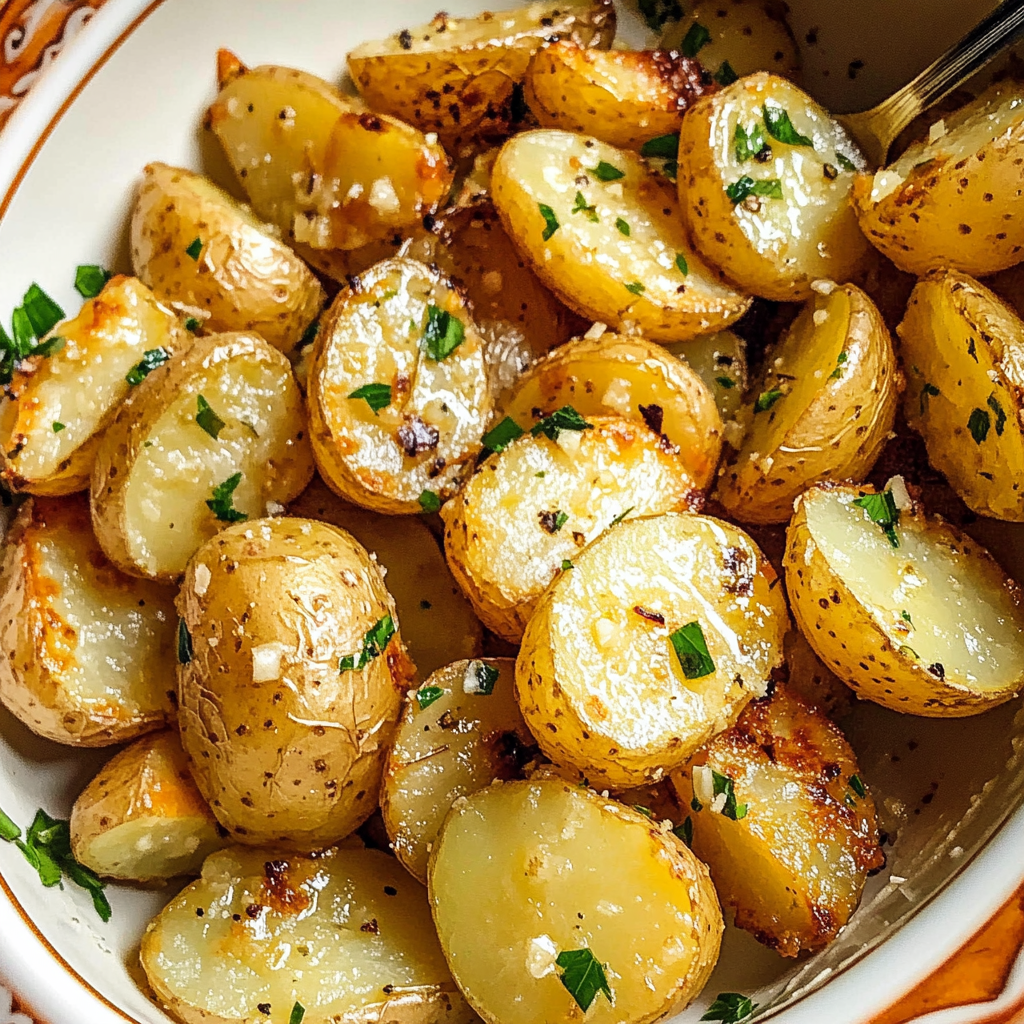 Garlic Butter Potatoes – Crispy, Buttery & Irresistibly Flavorful