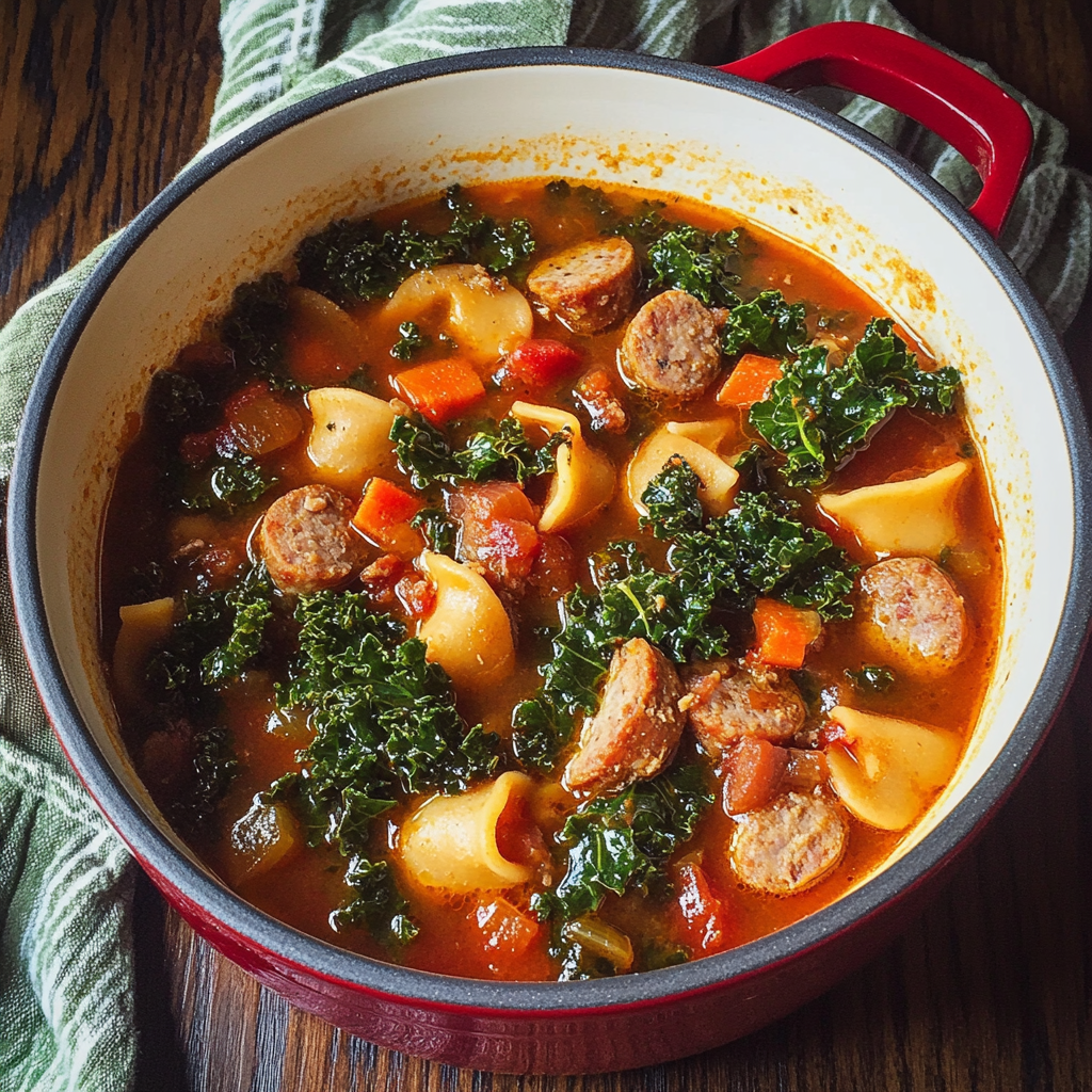 Sausage and Kale Soup – Hearty, Flavorful, and Easy to Make