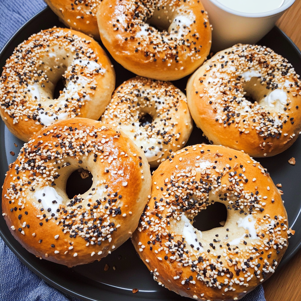 Protein Bagels with Greek Yogurt – Easy, High-Protein & No-Yeast Recipe