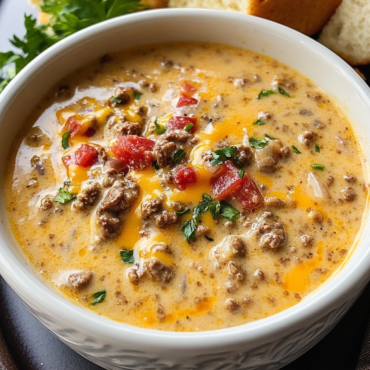 Easy Cheeseburger Soup