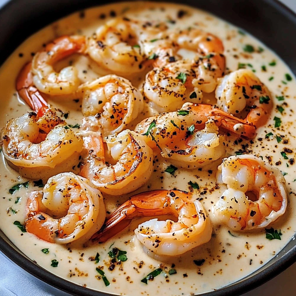 Creamy Garlic Shrimp