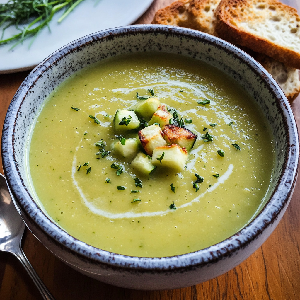 Zucchini Soup Recipe – Creamy, Healthy & Easy to Make