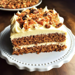 Healthy Carrot Cake Recipe – Moist, Naturally Sweet & Guilt-Free