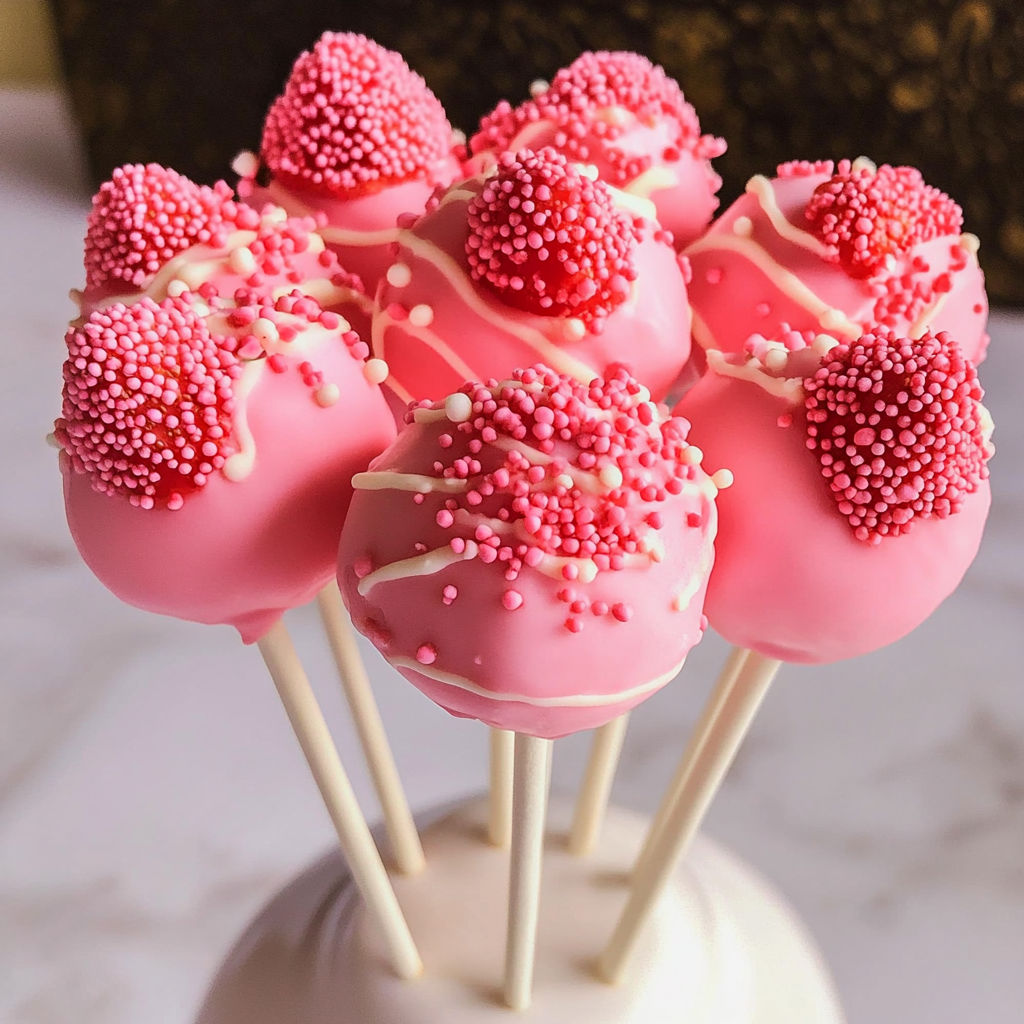 Easy Homemade Strawberry Cake Pops – Step-by-Step Guide